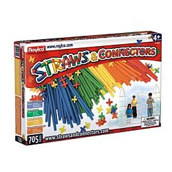 Roylco, Straws & Connectors - 705 Piece Set, R6090