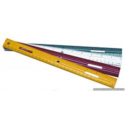 Plastic Ruler, 12 Inches, Assorted Colors