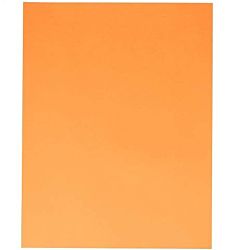 Bright Copy Color Paper, 8.5” x 11”, 24 lb, Orange , 500 Sheets