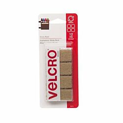 VELCRO® Brand - Sticky Back - 7/8-Inch Square 15 Sets - Beige 90074
