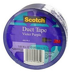 3M Duct Tape, Violet, 1.88-Inch by 20-Yard