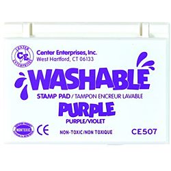 Center Enterprise, Washable Stamp Pads, Purple , CE507