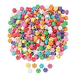 1/2 Lb. of Fabulous Flower Pony Beads - Approx. 600 pieces