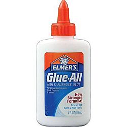 Elmer's Glue-All Multi Purpose Glue, 4 oz Bottle E1322