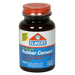 Elmer's Rubber Cement, 4 Oz E904