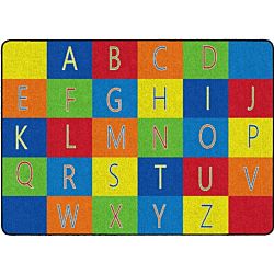 Alphabet Seating Classroom Rug