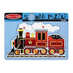 Train Sound Wood Puzzle - 9 Pieces