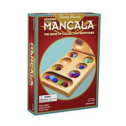 Pressman, Mancala - Real Wood Folding Set Game