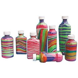 Sand Art Sand Layering Bottles Value Pack - 100/pk