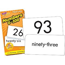Numbers 0-100 Flash Cards, T-53107