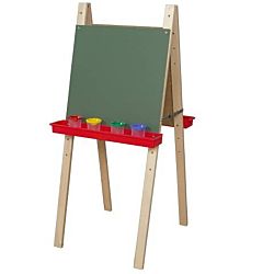 Wood Designs Children's Double Adjustable Easel with Chalkboard WD-18900