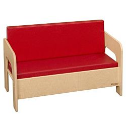 Wood Designs Children's Red Sofa WD-31600