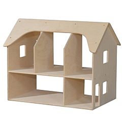 Wood Designs Children Play, Double Sided Doll House WD-991034