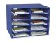 Pacon Classroom Keepers 10-Slot Mailbox, Blue, 001309