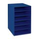 Pacon Classroom Keepers 6-Shelf Organizer, Blue, 001312