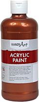 Handy Art Student Acrylic Paint 16 ounce, Metallic Copper - HAN101164