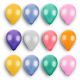 11'' Latex Solid Colors Balloons 144 package 