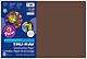 Pacon Tru-Ray Construction Paper, 12-Inches by 18-Inches, 50-Count, Dark Brown, 103056