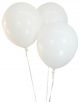 11'' Latex White Color Balloons 144 package 