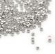 Beadalon Crimp Beads Spacer Stopper 2mm for Jewelry Making Size #1, 144/Pkg, Silver Plated