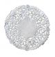 Hygloss 4-Inch Round Silver Doilies, 12-Pack