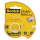 Scotch Double Sided Tape with Dispenser, 1/2 x 250 Inches ,136