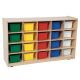 Wood Designs 20 Tray Storage with Assorted Trays, WD-14503