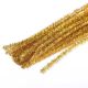 Metallic Sparkle Tinsel Stems - Gold -12 Inch x 6mm 25-Piece 