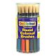 Creative Arts by Chenille Stubby Round Paint Brushes, Assorted Colors, 30/Set