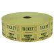 Double Roll Raffle Tickets, 2000ct, Yellow