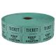 Double Roll Raffle Tickets, 2000ct, Green