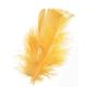 All Purpose Craft Feathers - Yellow - 14 grams
