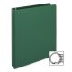 3-Ring Vinyl Binder, 1.5-Inch Ring Size, Green , 11 x 8.5 Inches 