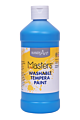 Handy Art (211732) 16 oz. Little Masters Washable Tempera Paint Light Blue