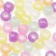 Pony Beads Acrylic Glow in the Dark Colors, 9mm 12 oz.  Big Value