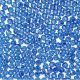 Faceted Plastic Beads Dark Blue  8mm 1000 pieces
