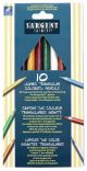 Sargent Art® 10-Count Jumbo Triangular Colored Pencils ,  22-7210