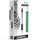 Zebra Z-Grip Retractable Ballpoint Pen, 1.0 mm, Black Ink, Clear Barrel, Box of 12 , 22210