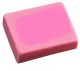 Gem Pink Block Eraser, Box of 40 Erasers