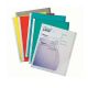 C-Line Report Covers with Binding Bars, Assorted Colors Plastic, White Bars, 8.5 x 11 Inches, 50 per Box , 32450