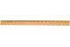 Office Wood Ruler with Metal Edge, 18 Inches