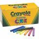 Crayola Colored Drawing Chalk, 144/Pack  BIN510400 