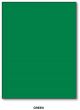 Color Card Stock Paper, Bright Dark Green, 65lb. 8.5 X 11 Inches - 250 Sheets 