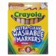Crayola 8ct Washable Multicultural Colors Conical Tip Markers 58-7801