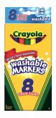 Crayola Washable Thinline Marker 8 Count 58-7809