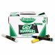 Crayola 58-8212 Washable Gel FX Markers Classpack, 80-Count