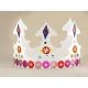 Hygloss White Creative Crowns Pack Of 24
