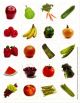 Eureka Fruits & Vegetables Theme Stickers (655033)