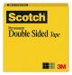 Scotch Double Sided Tape, 1/2 x 900 Inches, Boxed ,665