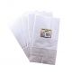 Hygloss Flat Bottom Paper Bags, 6 by 3.5-Inch by 11, White Color, 100-Pack